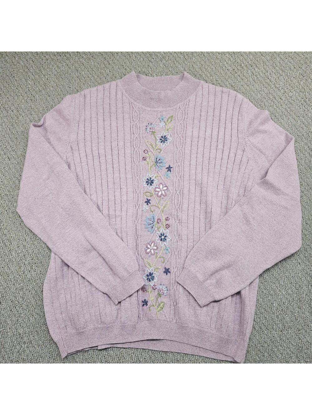 Vintage alfred dinner sweater size xl